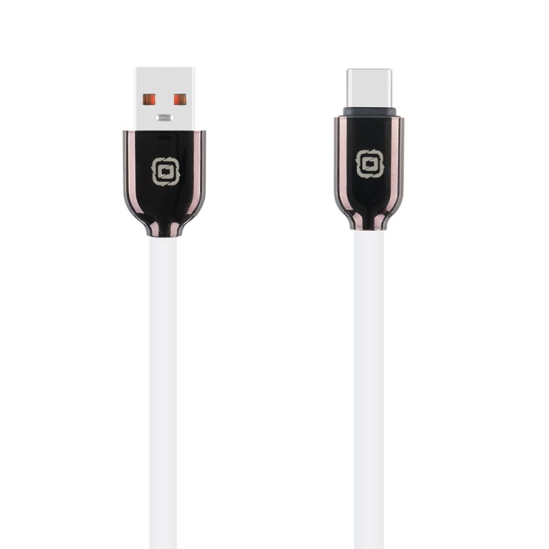 CSOMAG:ME Sleek USB-A/USB-C kábel Fehér