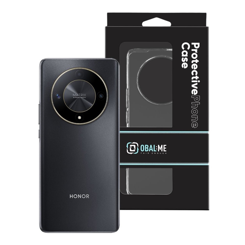 BORÍTÓ:ME TPU borító a Honor Magic7 Lite 5G számára Átlátszó