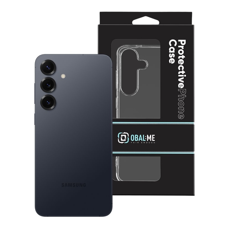 COVER:ME TPU borító Samsung Galaxy S25 átlátszóhoz