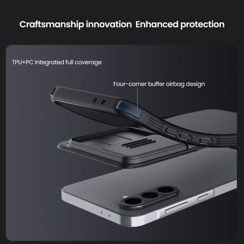 Nillkin CamShield PRO hátlap a Samsung Galaxy A56 5G kékhez