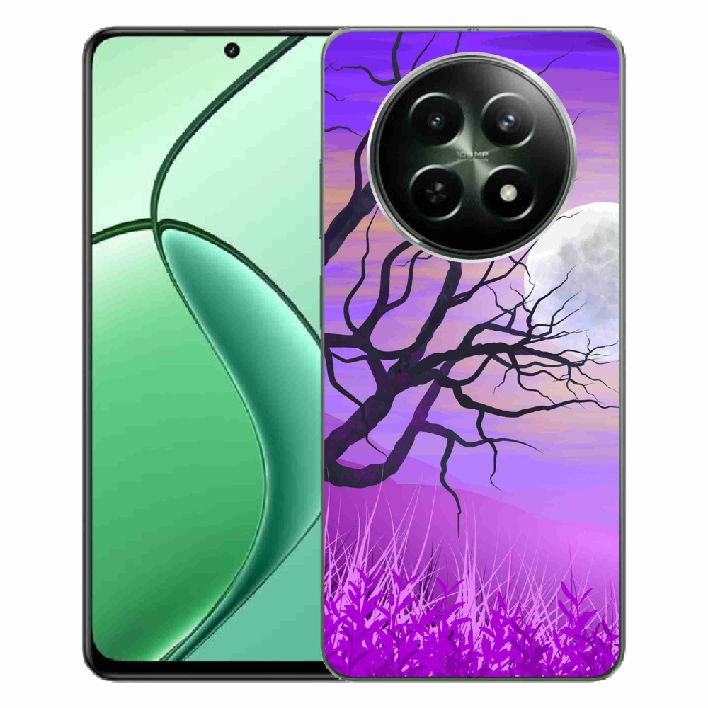 Gél tok mmCase a Realme 12 5G/12x 5G számára - rajzfilmes kidőlt fa
