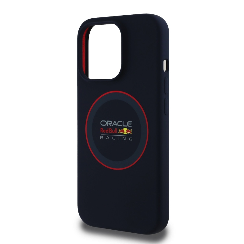 Red Bull szilikon Red Ring MagSafe hátlap iPhone 14 Pro tengerészgyalogsághoz