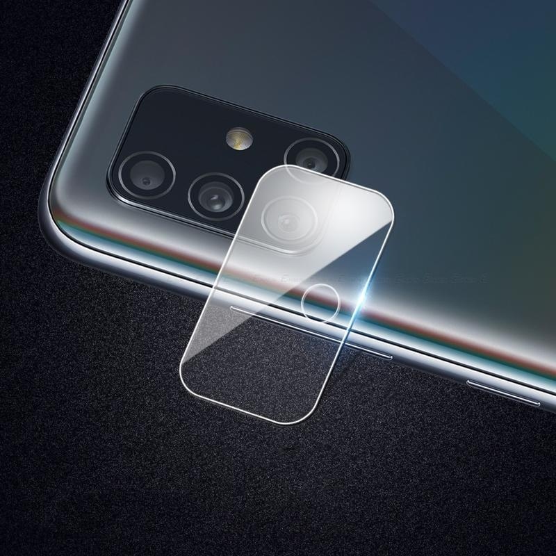 Védőüveg a Samsung Galaxy A71 fényképezőgép lencséjére