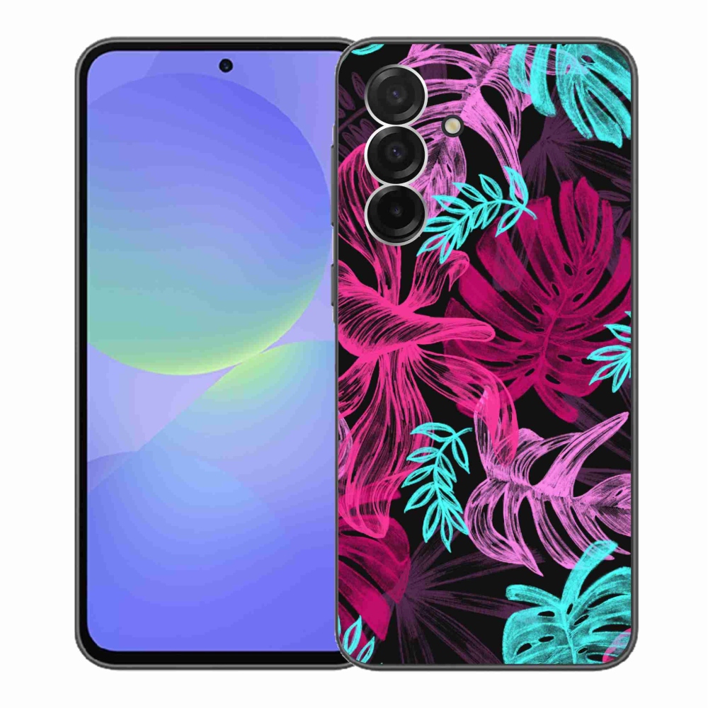Gél védőhuzat mmCase Samsung Galaxy A36 5G - virágok 1