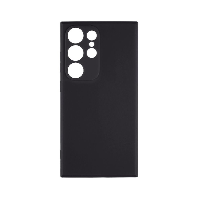 Borító:ME matt TPU borító a Samsung Galaxy S24 Ultra Black számára