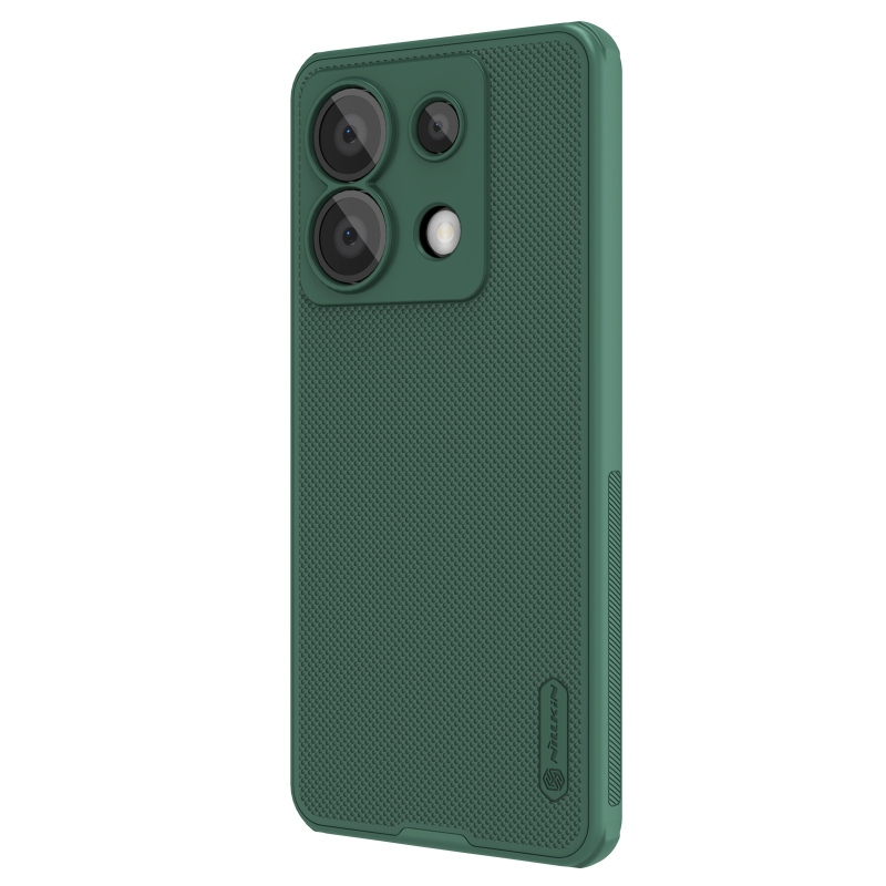 Nillkin Super Frosted PRO hátlap Xiaomi Redmi Note 13 Pro 5G/Poco X6 5G mélyzöld színű hátlaphoz