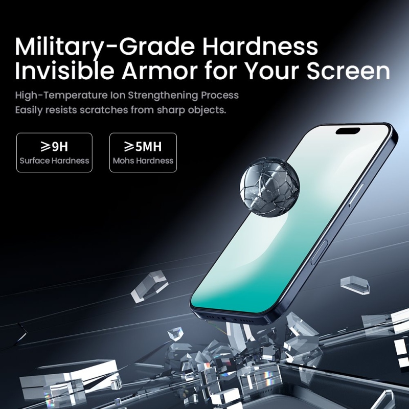 Nillkin Edzett üveg 0.2mm H+ PRO 2.5D Apple iPhone Air készülékhez (applikátorral)