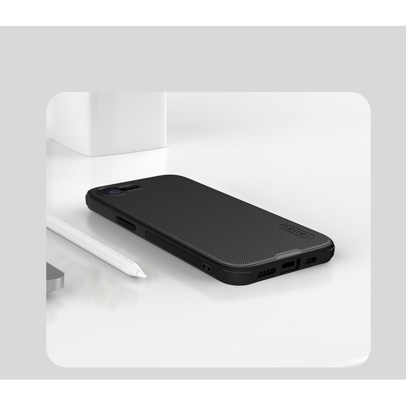 Nillkin Super Frosted PRO mágneses hátlap Apple iPhone 16e Fekete