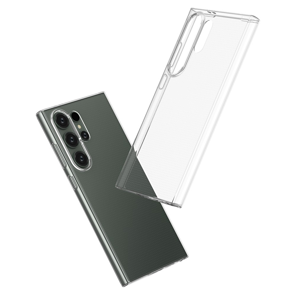 Gél tok Samsung Galaxy S24 Ultra készülékhez - átlátszó