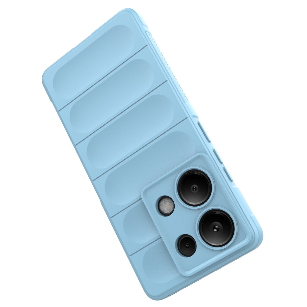 Rugg tartós zselés tok Xiaomi Redmi Note 13 Pro 4G/Poco M6 Pro - világoskék színben