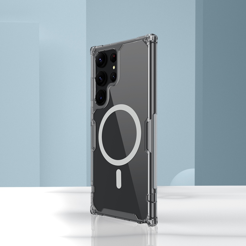 Nillkin Nature TPU PRO mágneses borítás Samsung Galaxy S23 Ultra - átlátszó