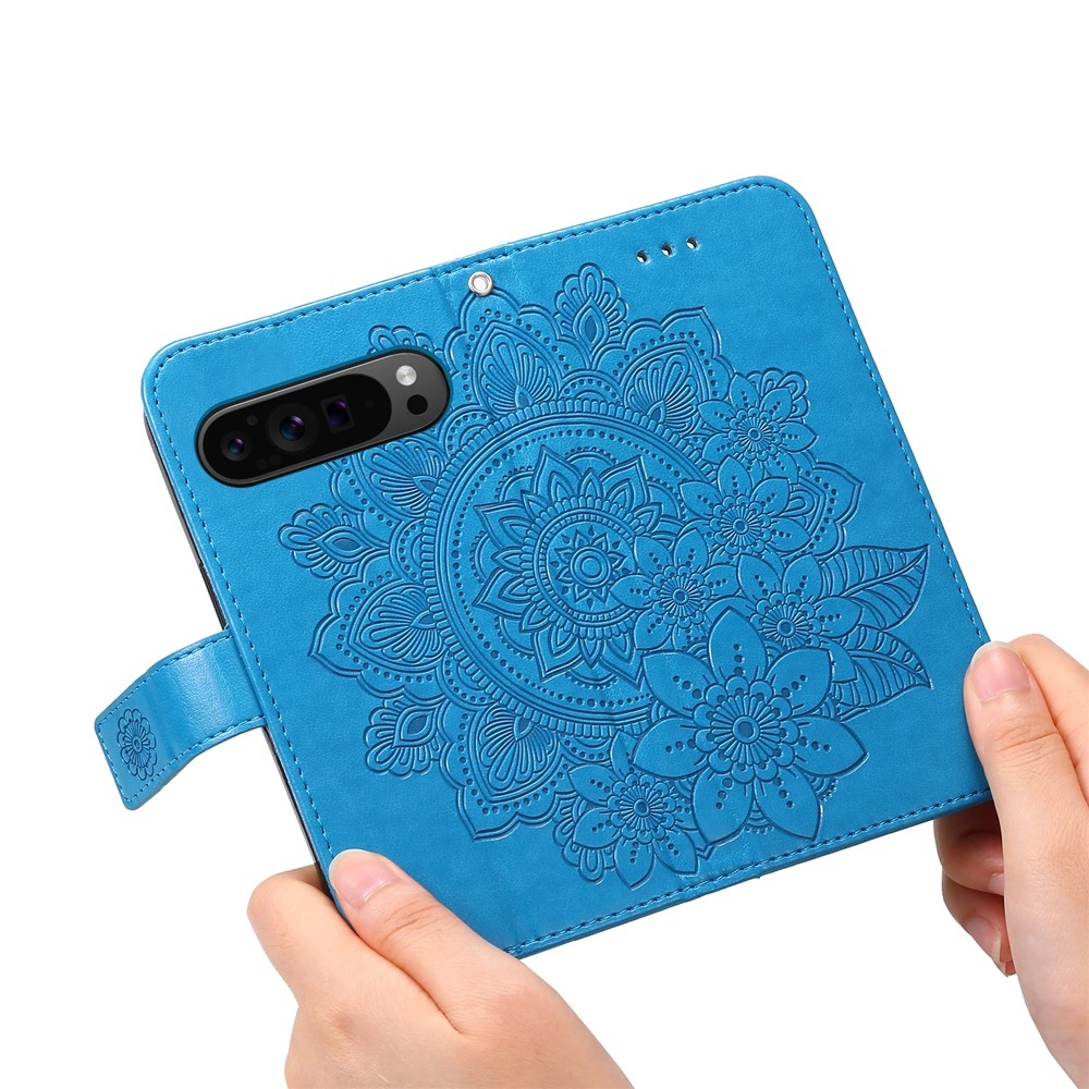 Mandala könyv tok Google Pixel 10 Pro XL/Pixel 9 Pro XL - kék
