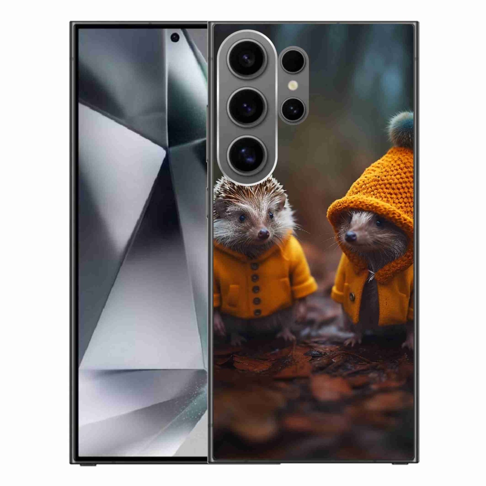 Gél védőhuzat mmCase Samsung Galaxy S24 Ultra készülékhez - sünök