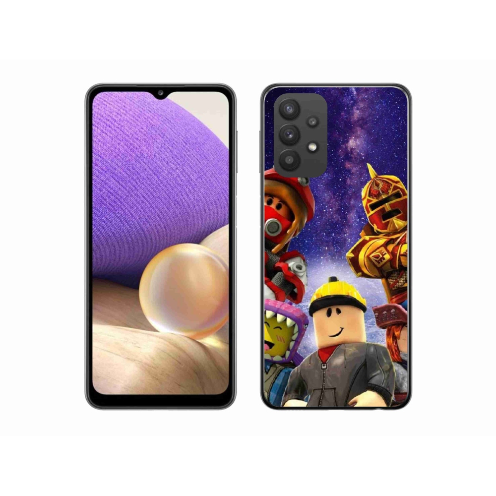 Gél védőburkolat mmCase Samsung Galaxy A32 5G - roblox 3