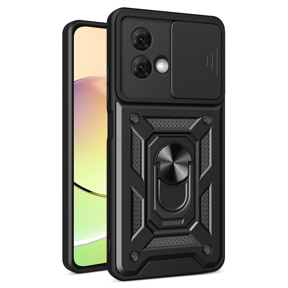 Csúszásálló borítás Motorola Moto G84 5G készülékhez - fekete