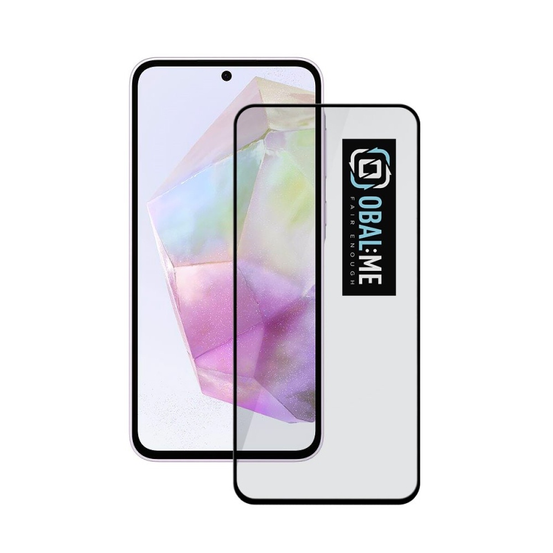 CSOMAG:ME 5D edzett üveg Samsung Galaxy A35 5G Fekete