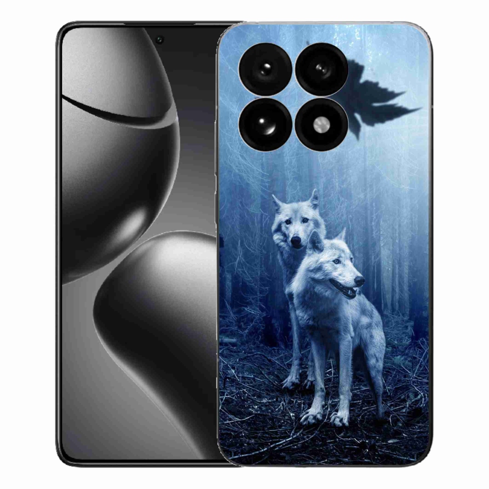 Gél borítás mmCase a Xiaomi 15T-hez - farkasok az erdőben