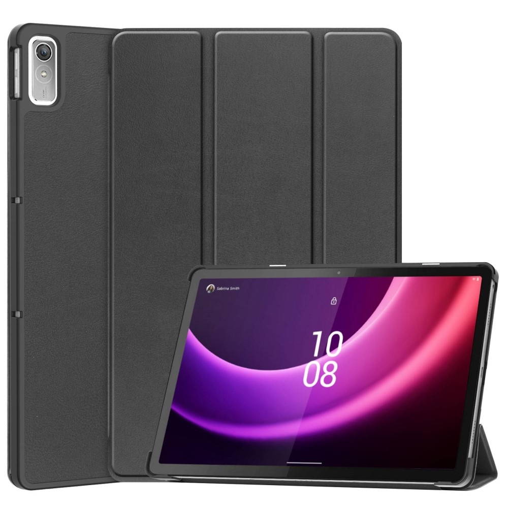 Ügyes záró tok Lenovo Tab P11 (2. generáció) számára - fekete