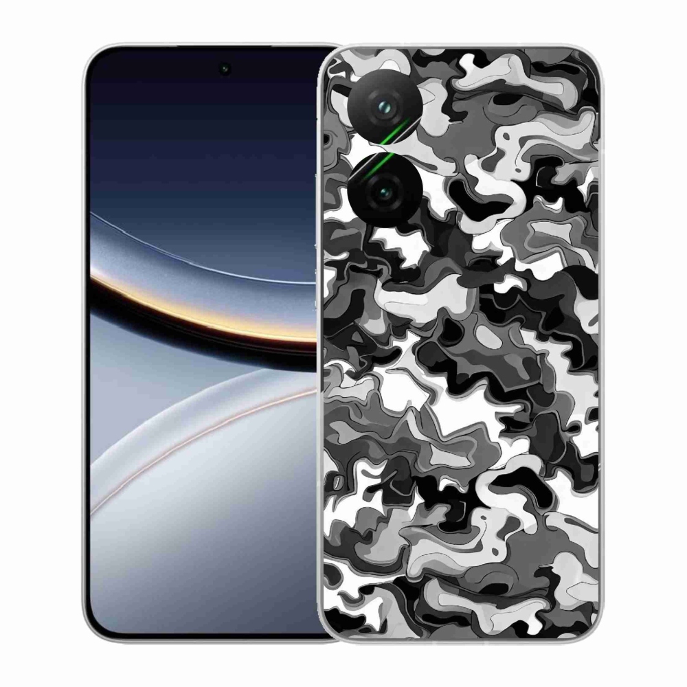 Gél borítás mmCase a Xiaomi Poco F7 5G-hez - álcázó minta 3