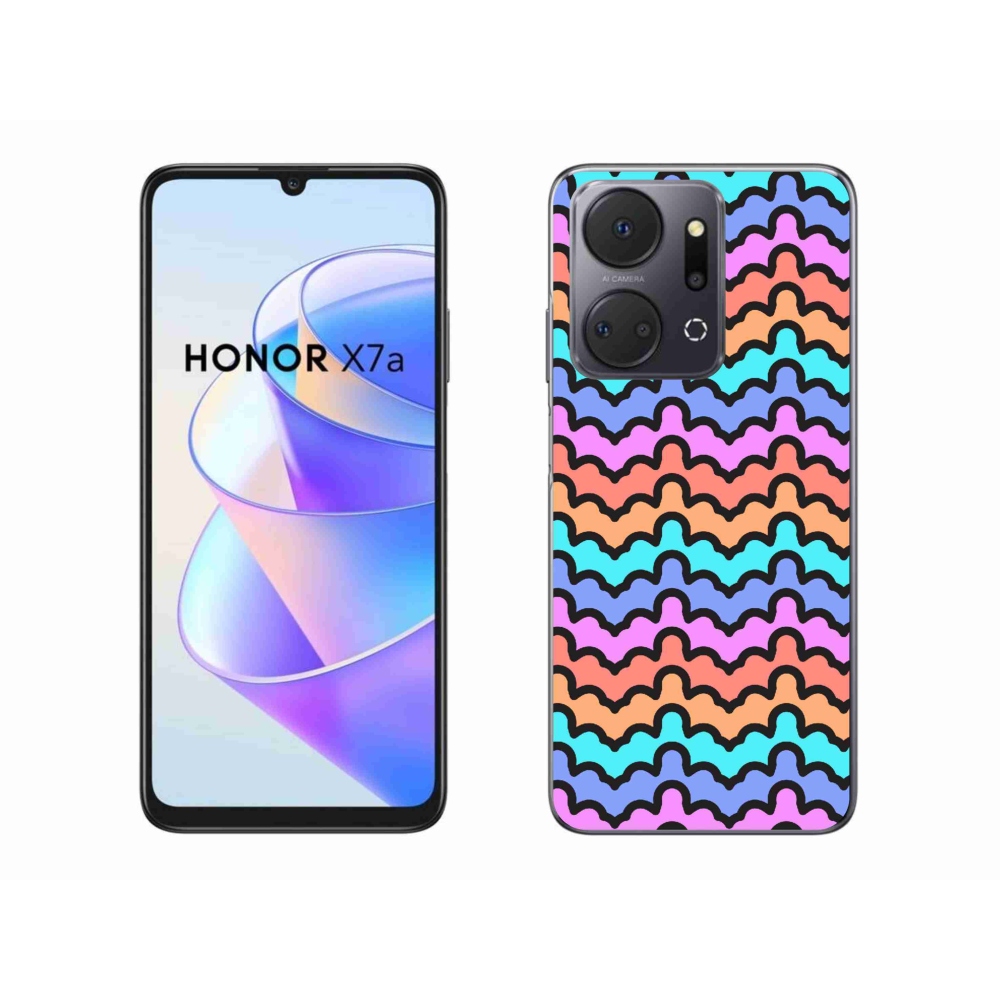 Zselés borítás mmCase a Honor X7a számára - absztrakt motívum 30