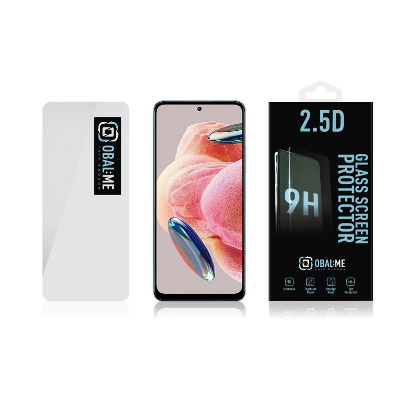 CSOMAG:ME 2.5D edzett üveg Xiaomi Redmi 12 4G/5G Clear számára