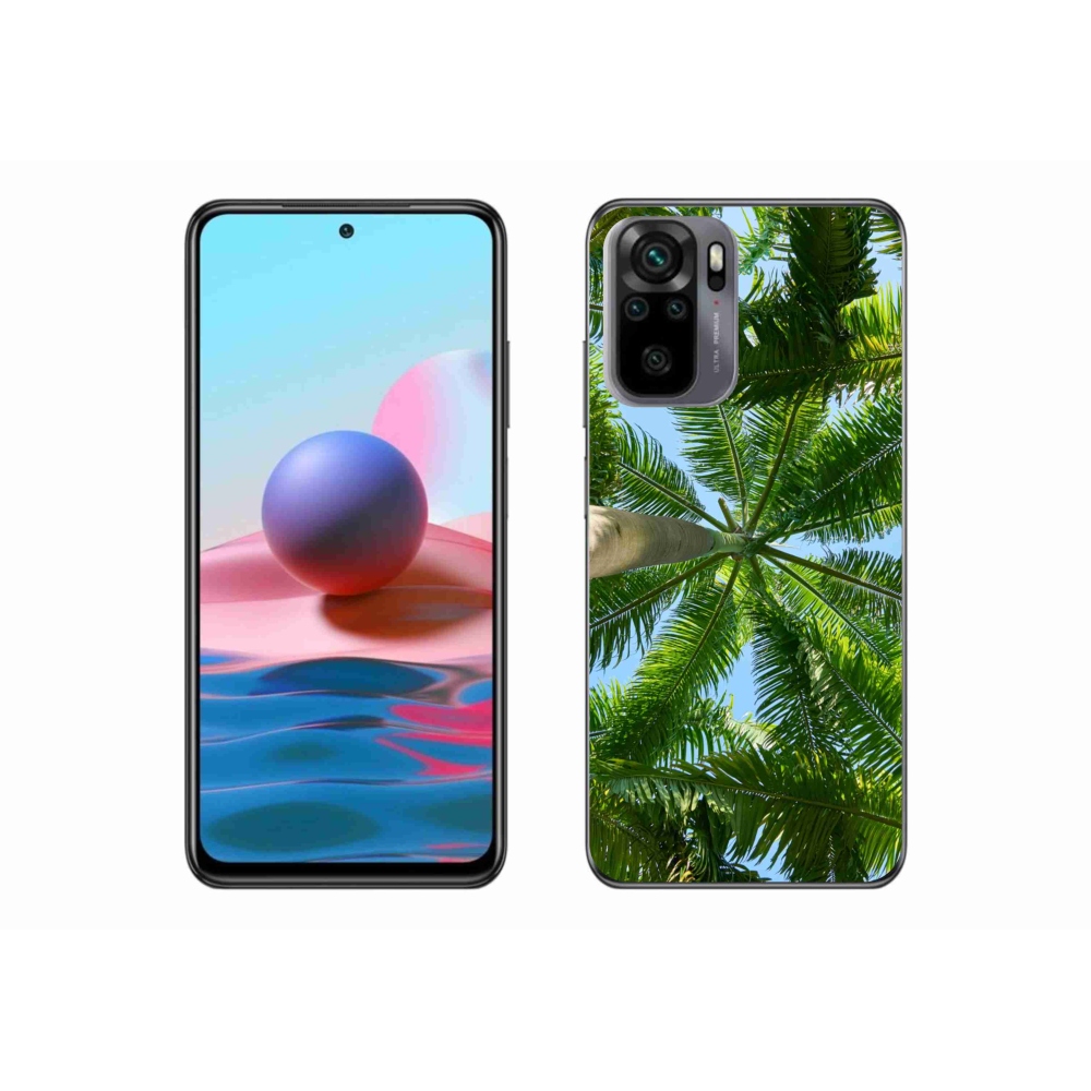 Gél borítás mmCase a Xiaomi Poco M5s készülékhez - pálmafák