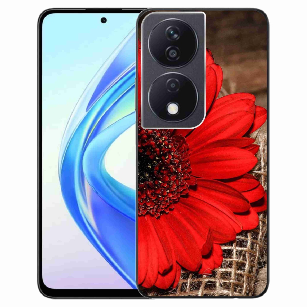 Zselés borítás mmCase a Honor X7b/Honor 90 Smart készülékhez - gerbera