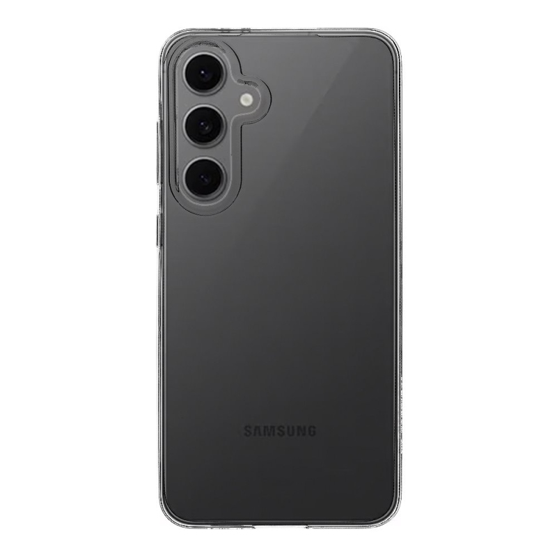 Taktikai TPU borító Samsung Galaxy S24 FE átlátszóhoz