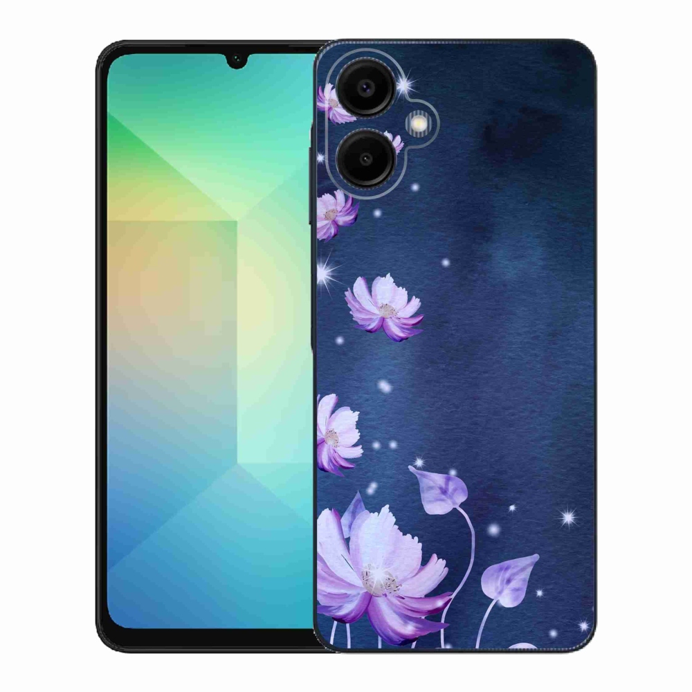 Gél borítás mmCase Samsung Galaxy A06 4G - hulló virágok