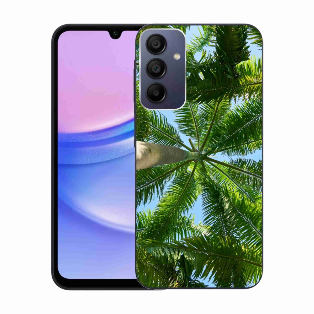 Zselés borítás mmCase Samsung Galaxy A15 4G/5G - pálmafa - Samsung Galaxy A15 4G/5G - pálmafa