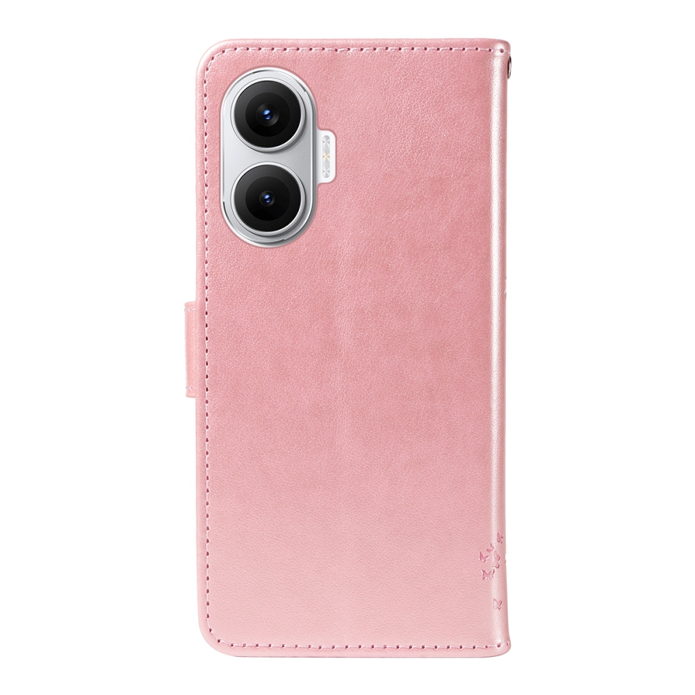 Fák könyv tokja Xiaomi Poco F7 5G - rózsaarany