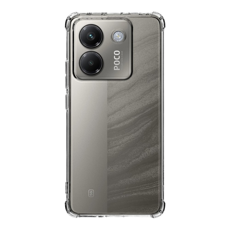 Taktikai TPU Plyo Cover for Poco M7 Pro átlátszó