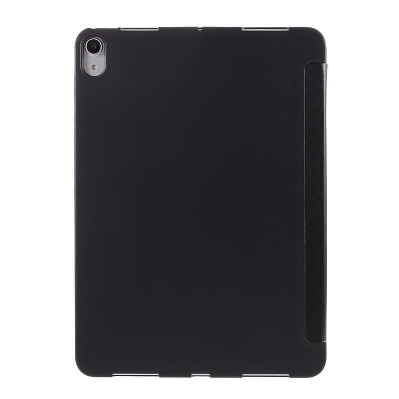 Origami összecsukható PU bőr pénztárca tok tablethez iPad Air (2020)/Air (2022) - fekete