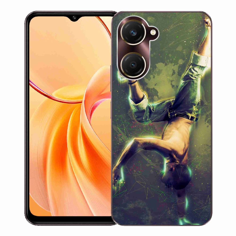 Gél borítás mmCase a Vivo Y28s 5G-hez - breakdance