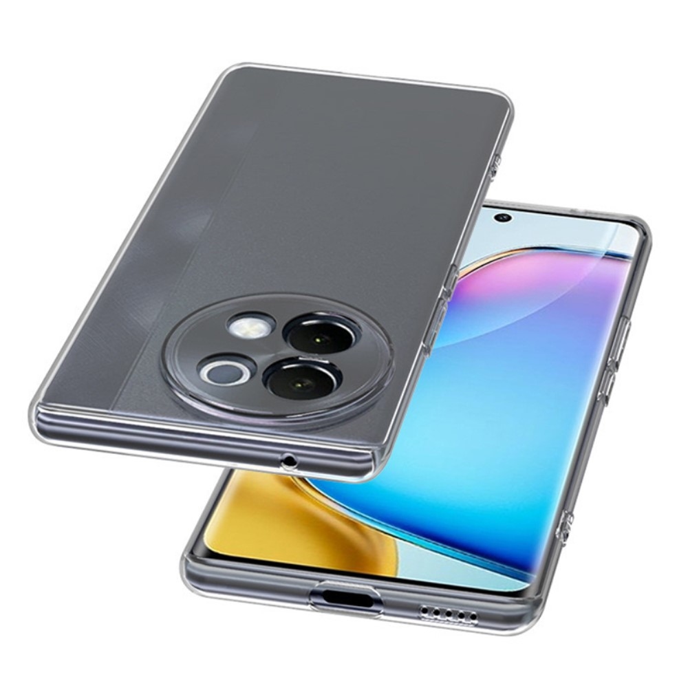 Átlátszó gél tok a Vivo V40 Lite 5G készülékhez - átlátszó
