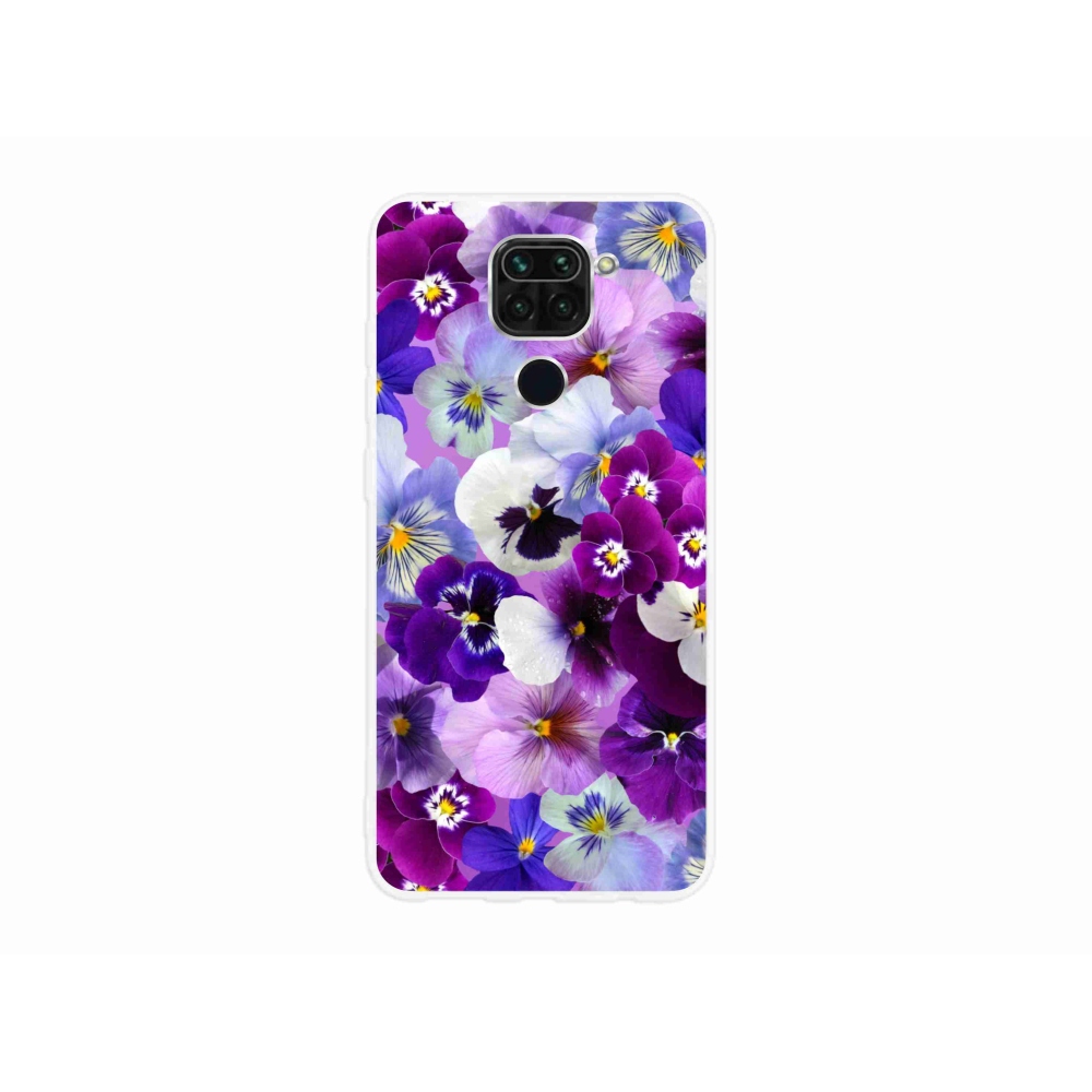 Gél borítás mmCase a Xiaomi Redmi Note 9-hez - virágok 9