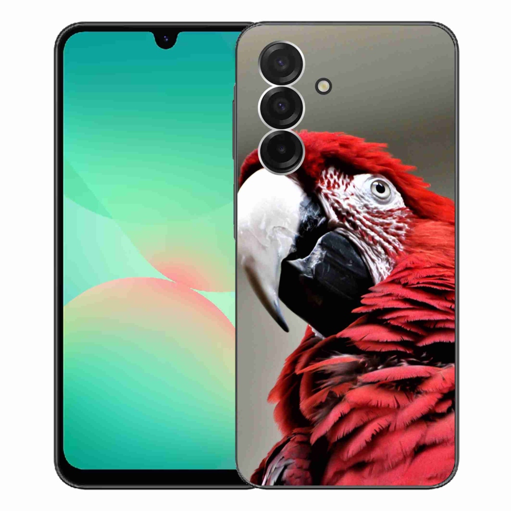 Zselés borítás mmCase Samsung Galaxy A26 5G - papagáj ara piros