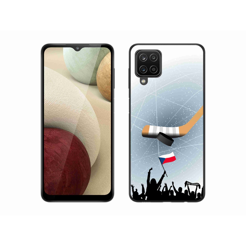 Zselés borítás mmCase Samsung Galaxy M12 - hoki rajongóknak