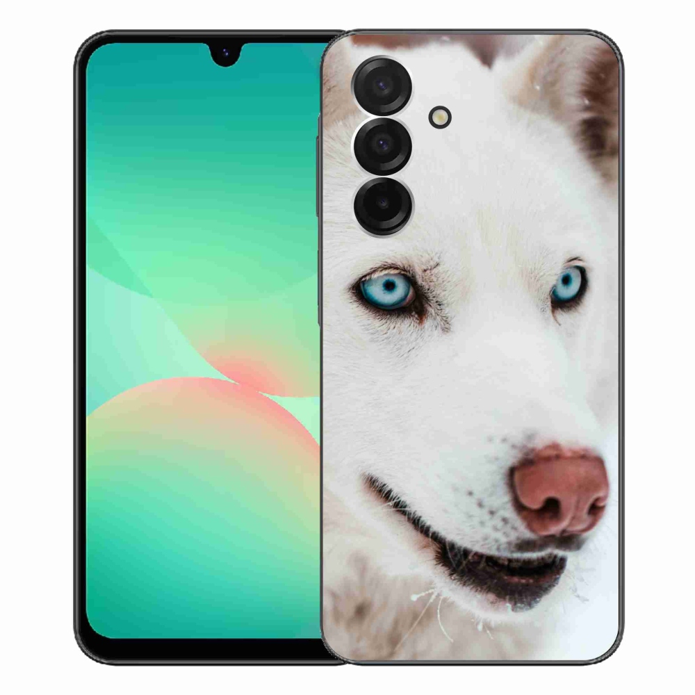 Zselés borítás mmCase Samsung Galaxy A26 5G - kutyaszemmel nézet