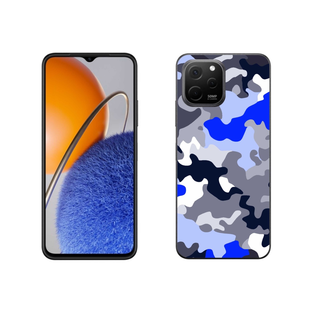 Gél borítás mmCase a Huawei Nova Y61 készülékhez - terepszínű minta 8