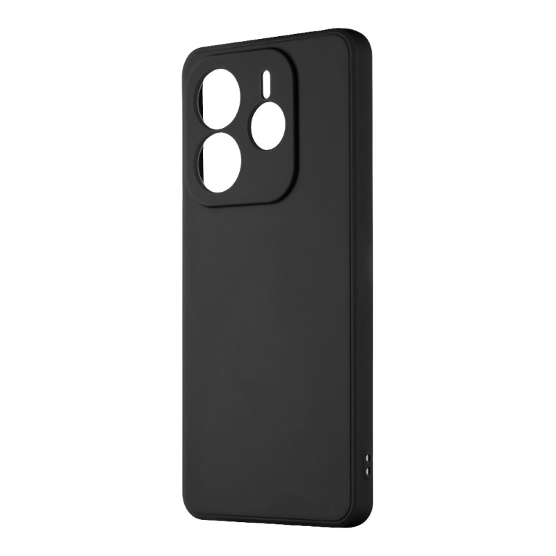 Borító:ME matt TPU borító a Xiaomi Redmi Note 14 5G Fekete számára
