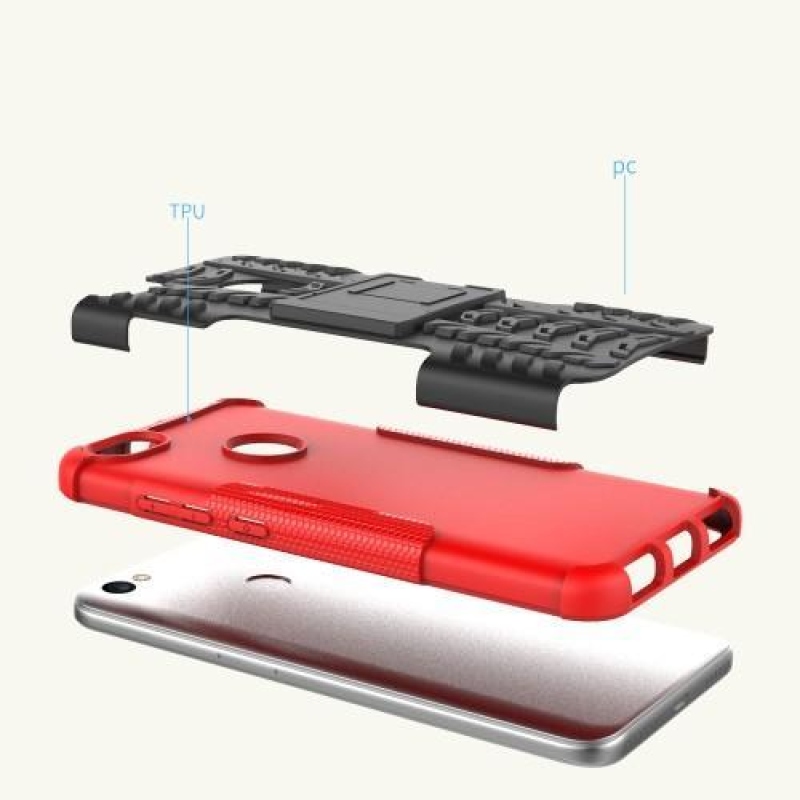 Kültéri tartós tok a Xiaomi Redmi Note 5A Prime-hoz - piros