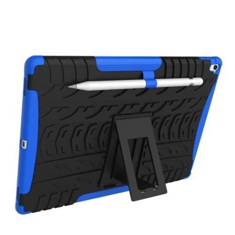 Kültéri tartós tok állvánnyal iPad Pro 9.7 készülékhez - kék