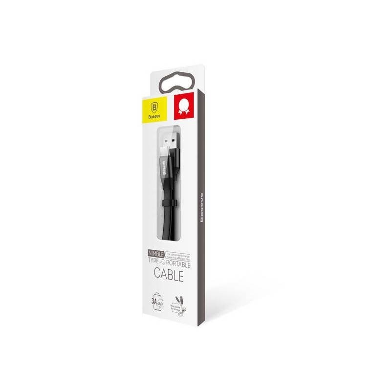 Baseus CATMBJ-01 Nimble kábel USB-C 23cm fekete