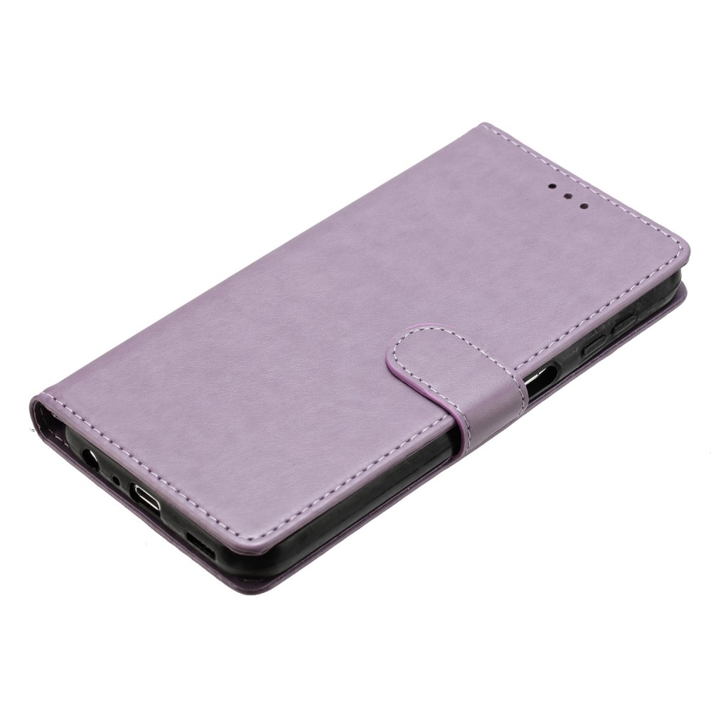 Vérrögök könyv tok a Xiaomi Redmi Note 14 5G-hez - lila