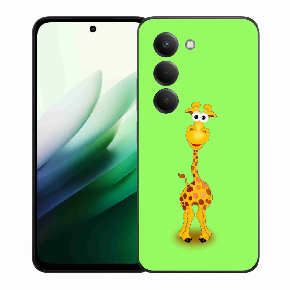 Gél borító mmCase a Xiaomi Redmi 15 5G-hez - rajzfilm zsiráf