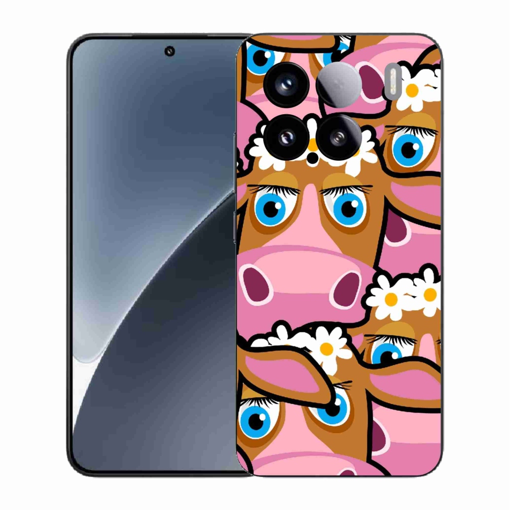 Gél borítás mmCase a Xiaomi 15 - karikatúra tehenekhez