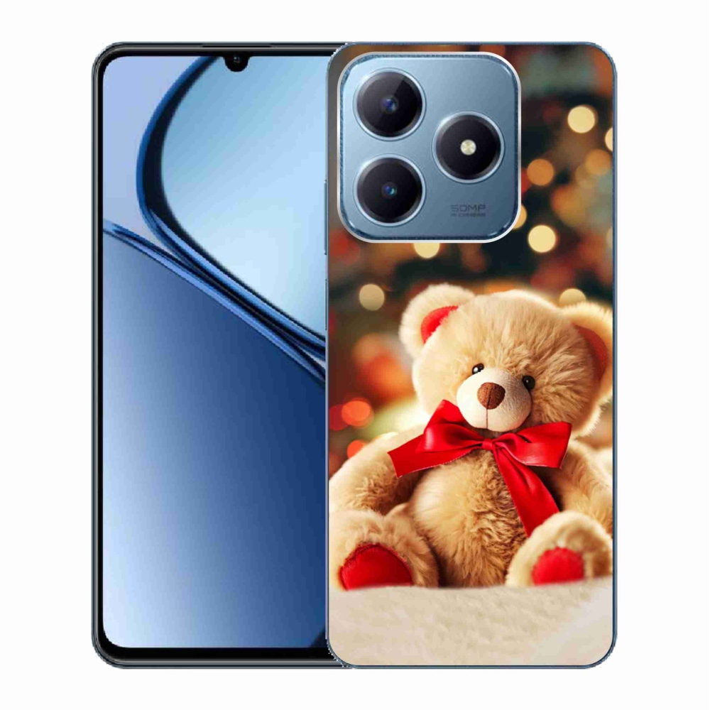 Gél borító mmCase a Realme C63 készülékhez - mackó