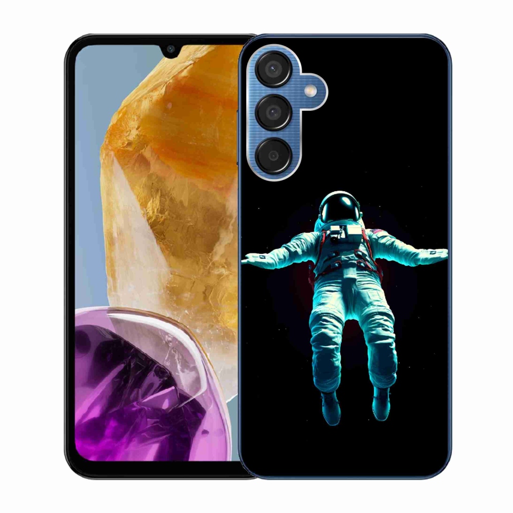 Gél borítás mmCase Samsung Galaxy M15 5G - űrhajósokhoz