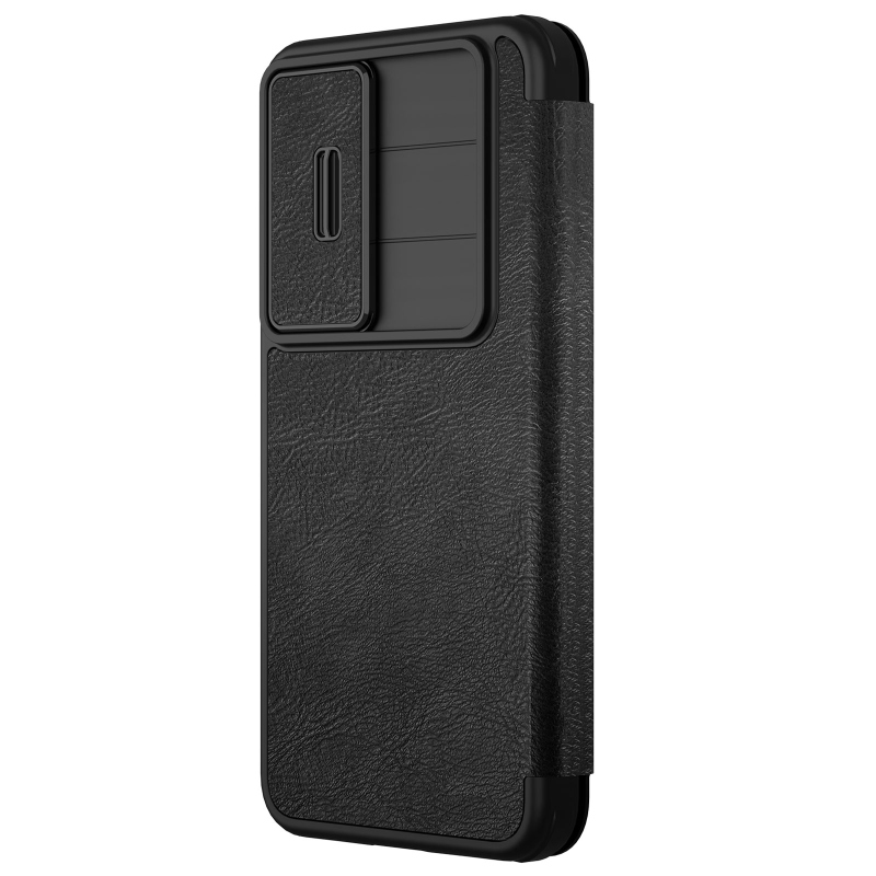 Nillkin Qin Book PRO tok Samsung Galaxy S25+ fekete